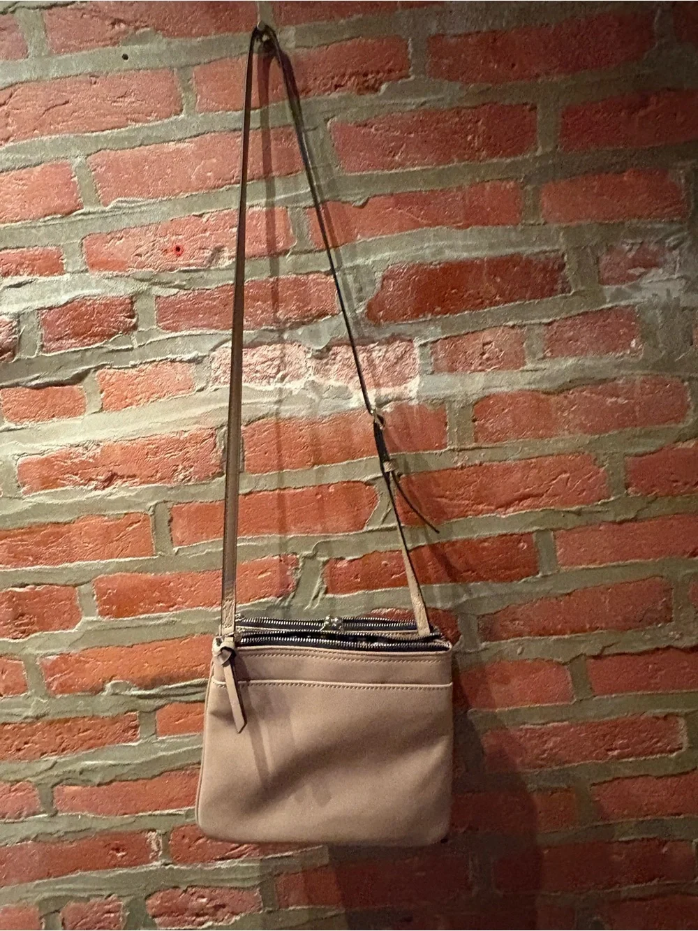 Nine West Beige Crossbody Bag